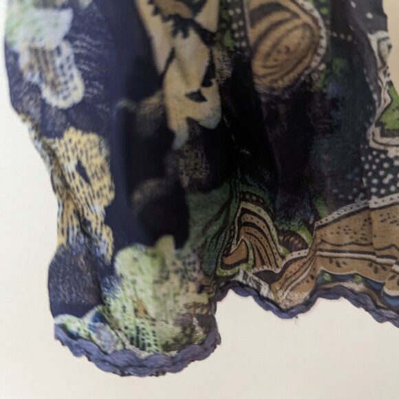 Jaipur Ruffle Blouse - Size L - Picture 5 of 8